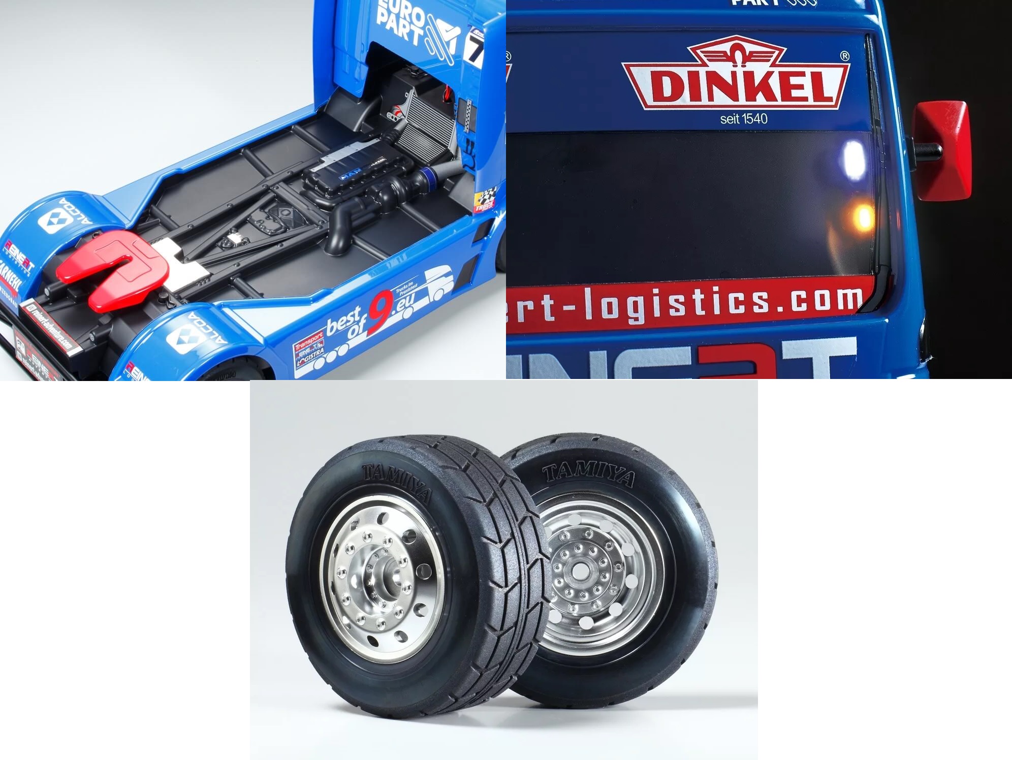 TAMIYA 1/14 R/C TEAM REINERT RACING MAN TGS (TT-01 TYPE-E
